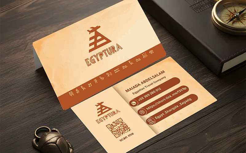 تصميم بزنس كارت احترافي، جاهز للطباعة