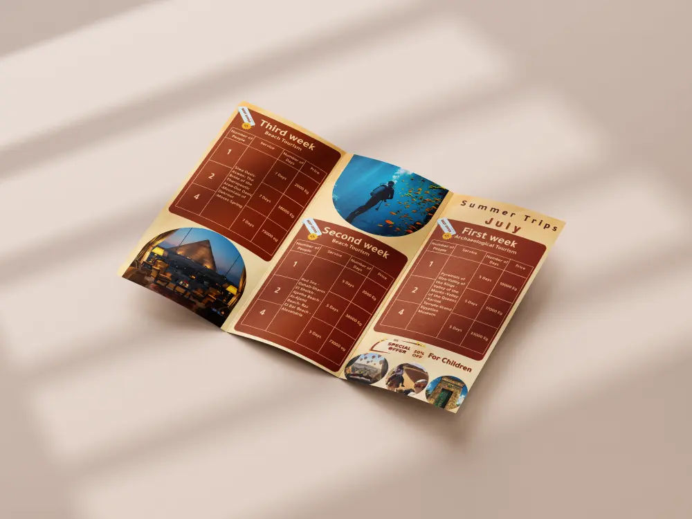 تصميم بروشور Brochure  احترافى