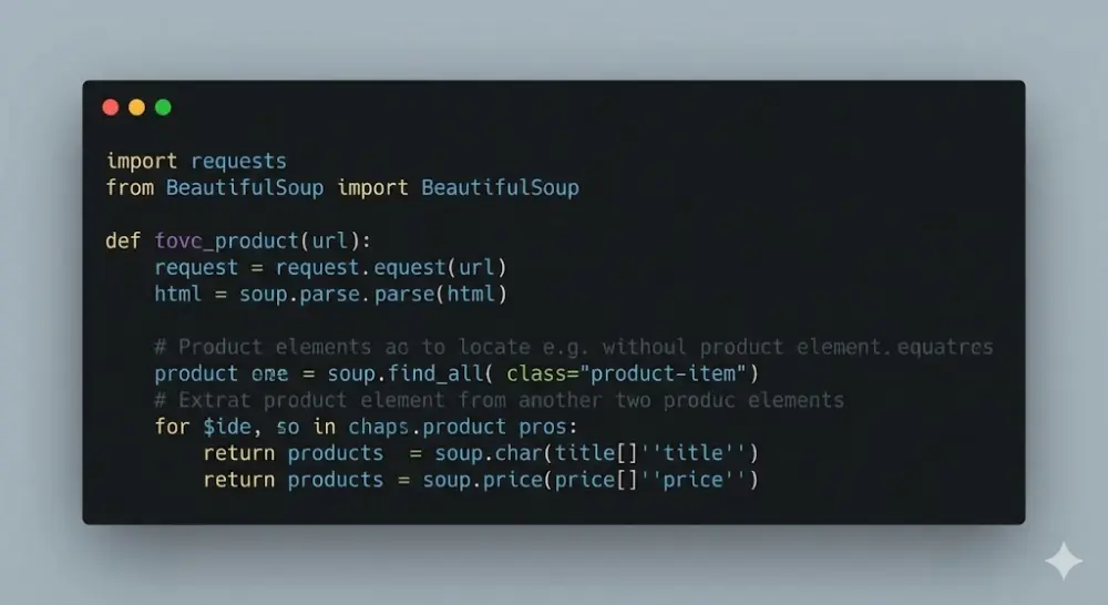 سحب بيانات من المواقع (Web Scraping) وتخزينها باستخدام Python
