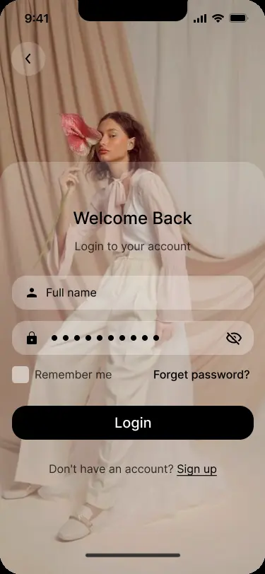 سأصمّم واجهات تسجيل احترافية لتطبيق أزياء على Figma، تشمل Login وSign Up بتصميم عصري وسهل الاستخدام، مع تسليم ملف Figma جاهز للمبرمج.