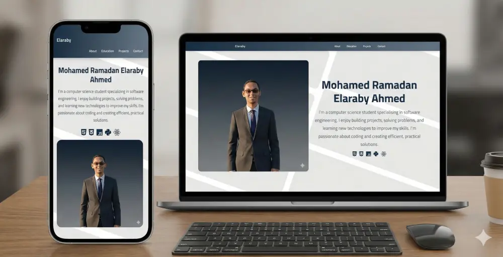 انشاء بورتفوليو احترافي - Professional Portfolio