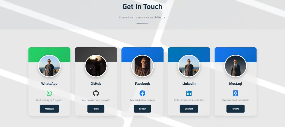 انشاء بورتفوليو احترافي - Professional Portfolio