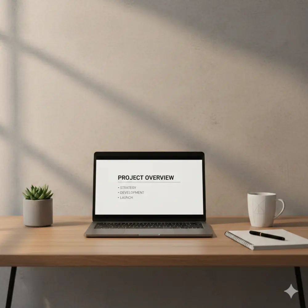 Professional Presentation Design (PowerPoint & Canva)