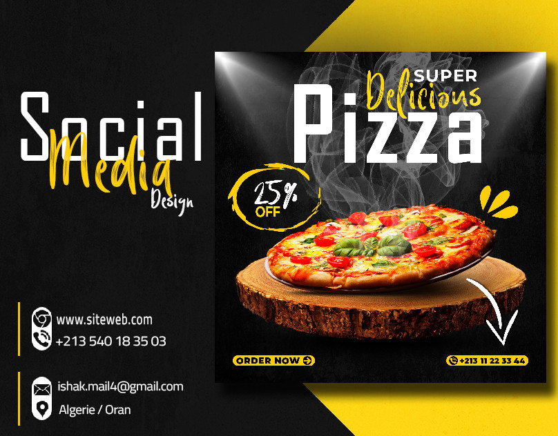 تصميم سوشيال ميديا ابداعي واحترافي