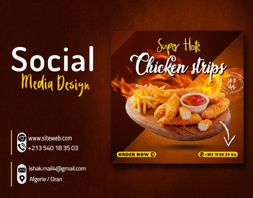 تصميم سوشيال ميديا ابداعي واحترافي