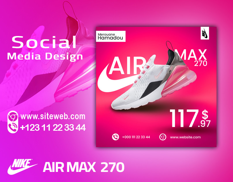 تصميم سوشيال ميديا ابداعي واحترافي