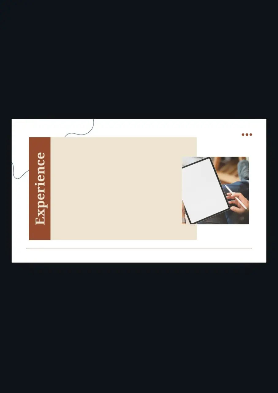 تصميم بروفايل متميز شخصي او لشركتك يعكس رؤيتك ويبرز هويتك. تصميم غلاف جذاب ومبتكر للبروفايل. تسليم الملفات بصيغ PDF، PowerPoint. تكلفة الخدمة تشمل تصميم غلاف احترافي وصفحة