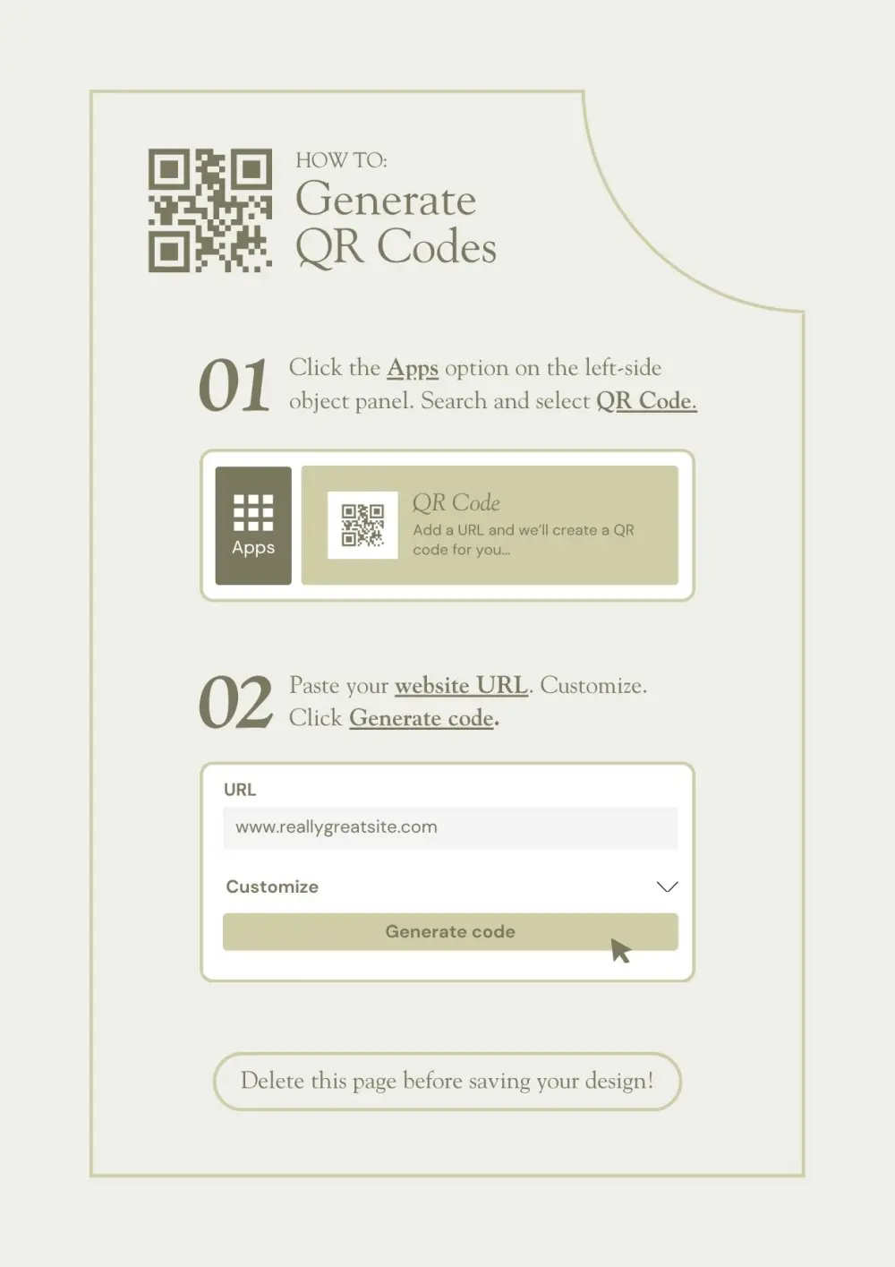 تصميم QR Code احترافي مدمج باحترافية في الصور وملفات PDF