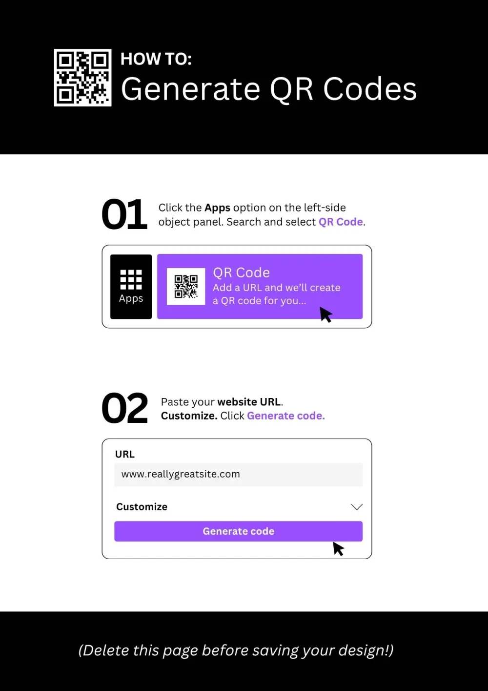 تصميم QR Code احترافي مدمج باحترافية في الصور وملفات PDF
