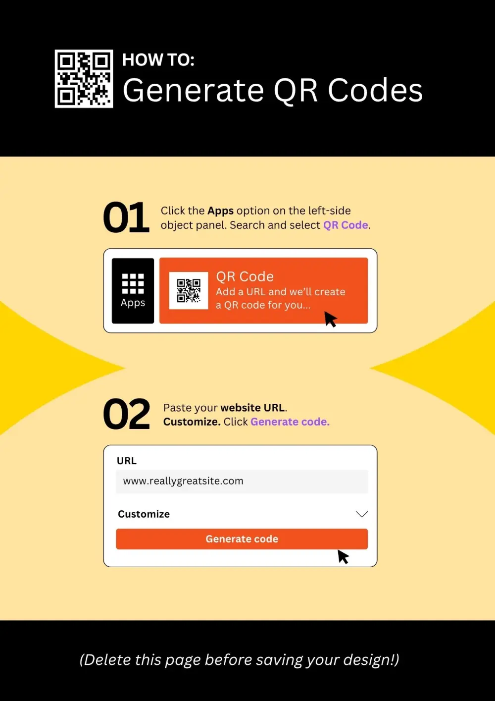 تصميم QR Code احترافي مدمج باحترافية في الصور وملفات PDF