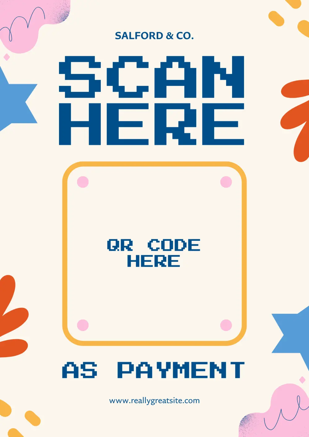 تصميم QR Code احترافي مدمج باحترافية في الصور وملفات PDF