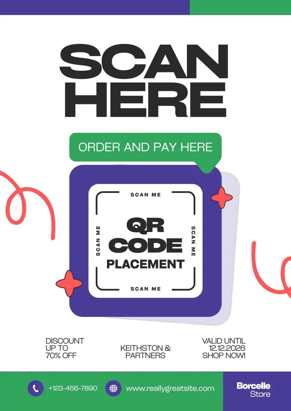 تصميم QR Code احترافي مدمج باحترافية في الصور وملفات PDF