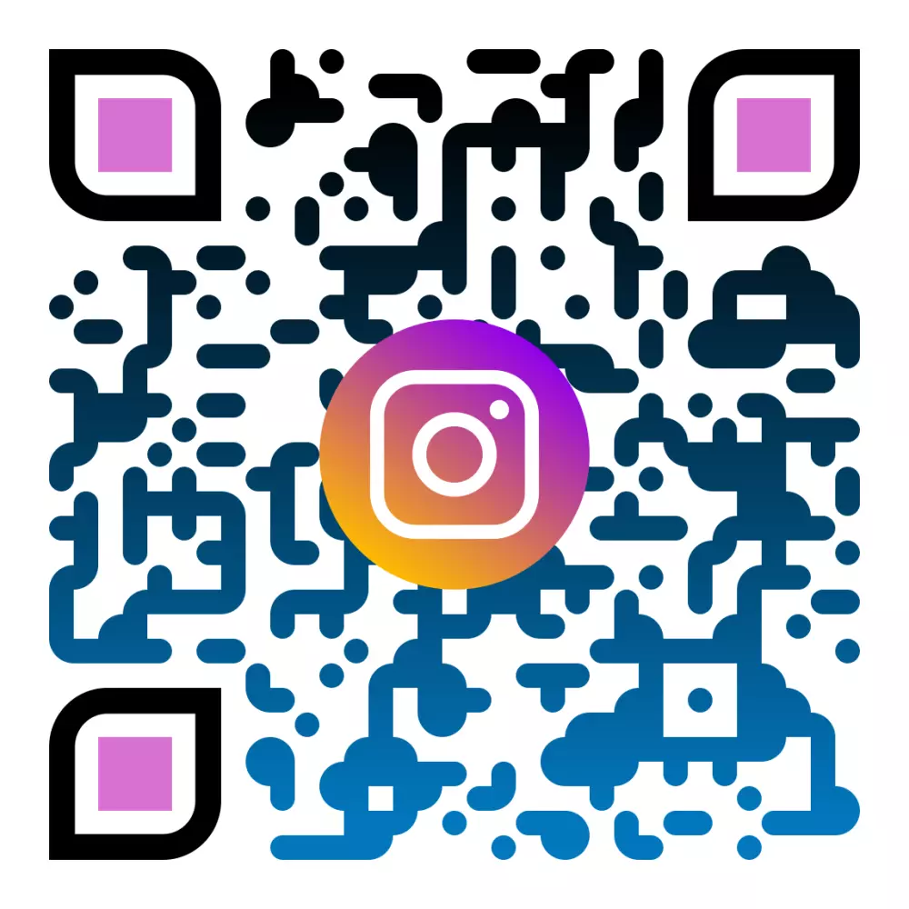 تصميم QR code احترافي يتضمن الشعار او اللوجو