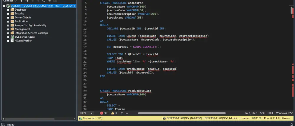 تصميم و تنفيذ قواعد بيانات