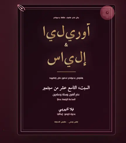 تصميم و تنفيذ دواعي افراح و مناسبات مختلفة