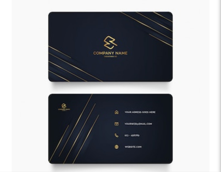 تصميم بطاقات العمل بجوده عاليه