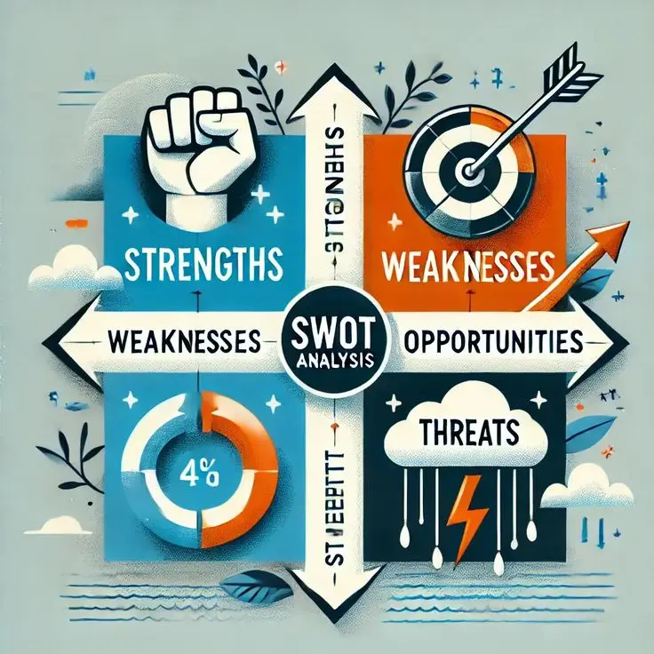 تحليل SWOT ودراسة المنافسين لبداية براند صح