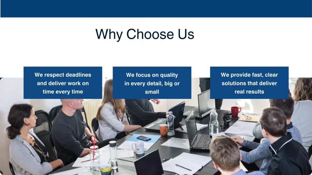 تصميم ملف هوية لشركة بسيط وأنيق PDF.