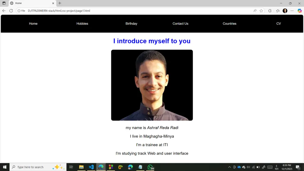 موقع شخصي/شركات/متاجر متجاوب (Responsive) من Figma إلى كود