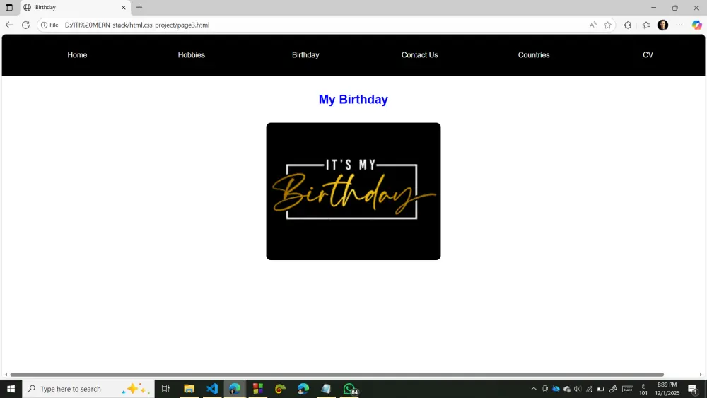 موقع شخصي/شركات/متاجر متجاوب (Responsive) من Figma إلى كود