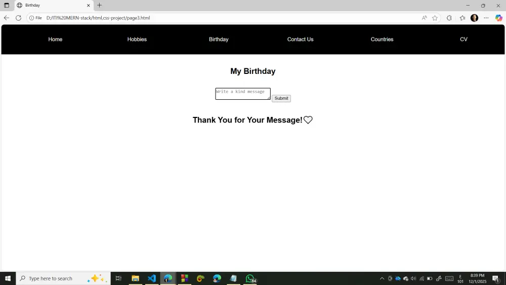 موقع شخصي/شركات/متاجر متجاوب (Responsive) من Figma إلى كود