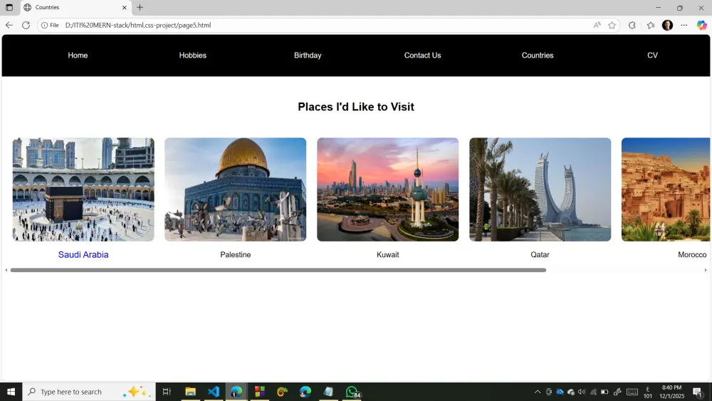 موقع شخصي/شركات/متاجر متجاوب (Responsive) من Figma إلى كود
