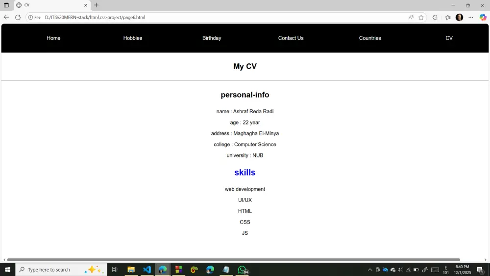موقع شخصي/شركات/متاجر متجاوب (Responsive) من Figma إلى كود