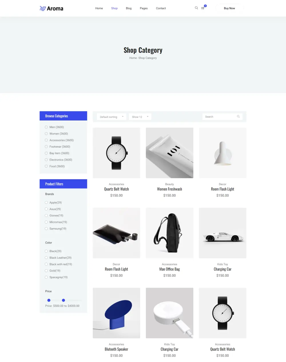 تطوير واجهة متجر إلكتروني احترافي ومتجاوب (E-commerce Frontend)