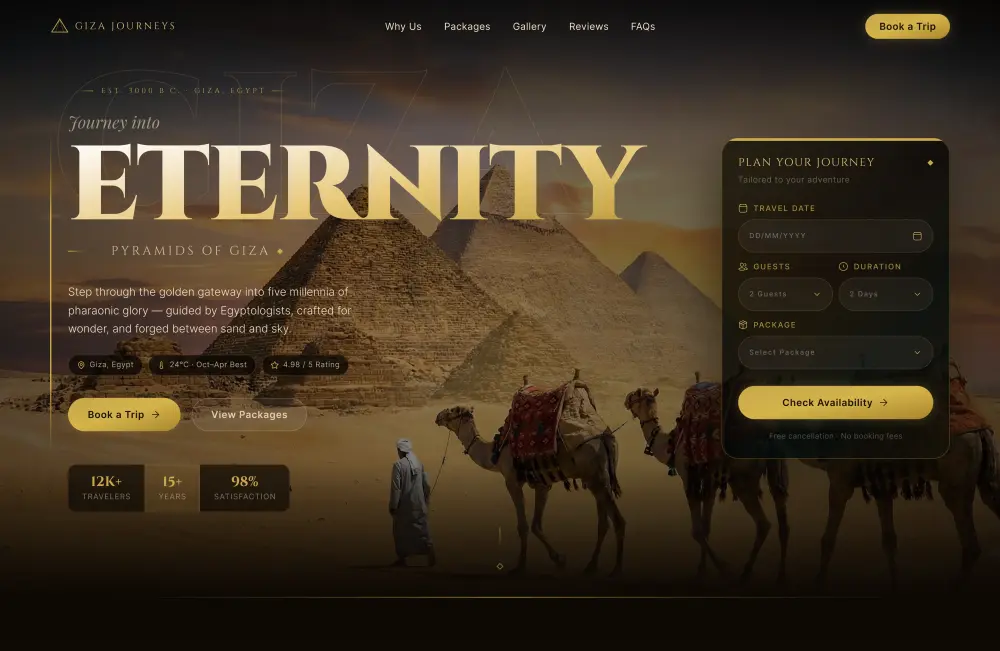 تصميم Landing Page احترافية متجاوبة وسريعة لمنتجك أو خدمتك