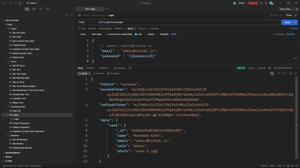 بناء Backend آمن وقابل للتوسع (RESTful API) باستخدام Node.js