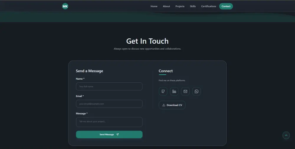 تصميم وبرمجة موقع تعريفي Portfolio يبرز أعمالك ومهاراتك