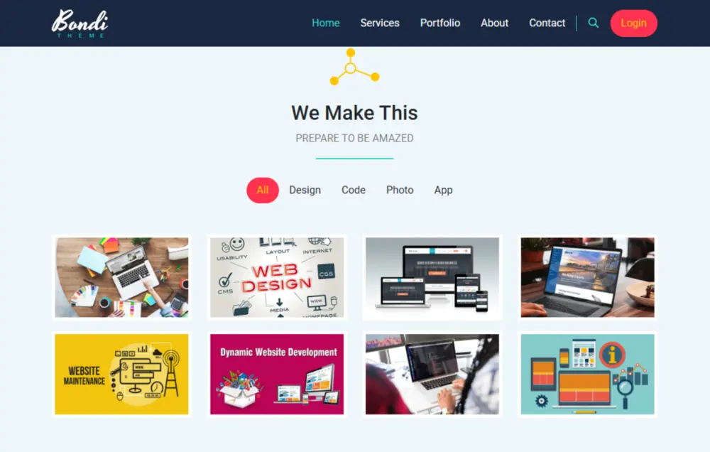 تصميم صفحه هبوط Landing Page بتصميمات عصريه Responsive