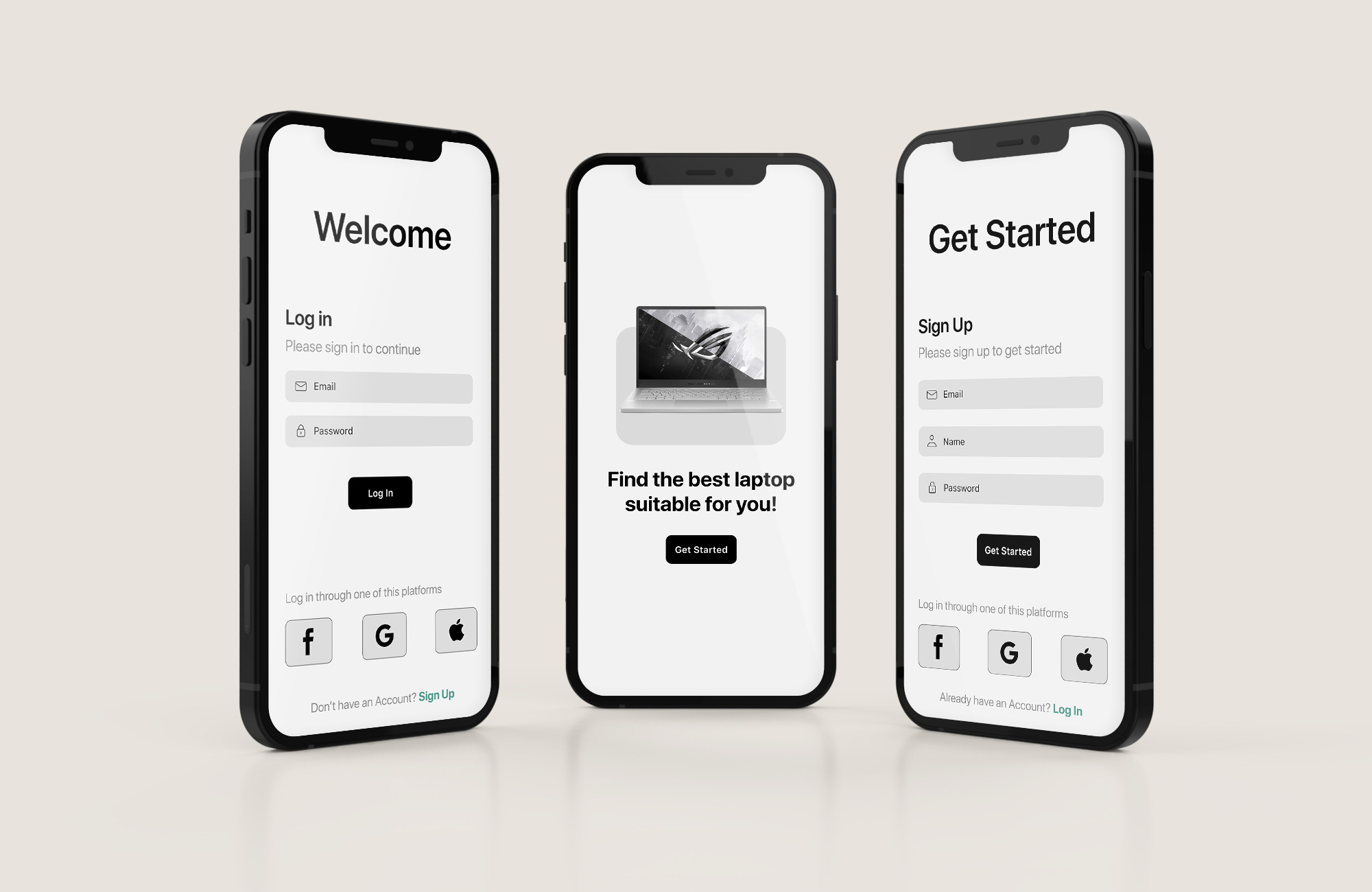 تصميم واجهة مستخدم حديثة و UX لتطبيقات الأجهزة المحمولة في غضون 24 ساعة