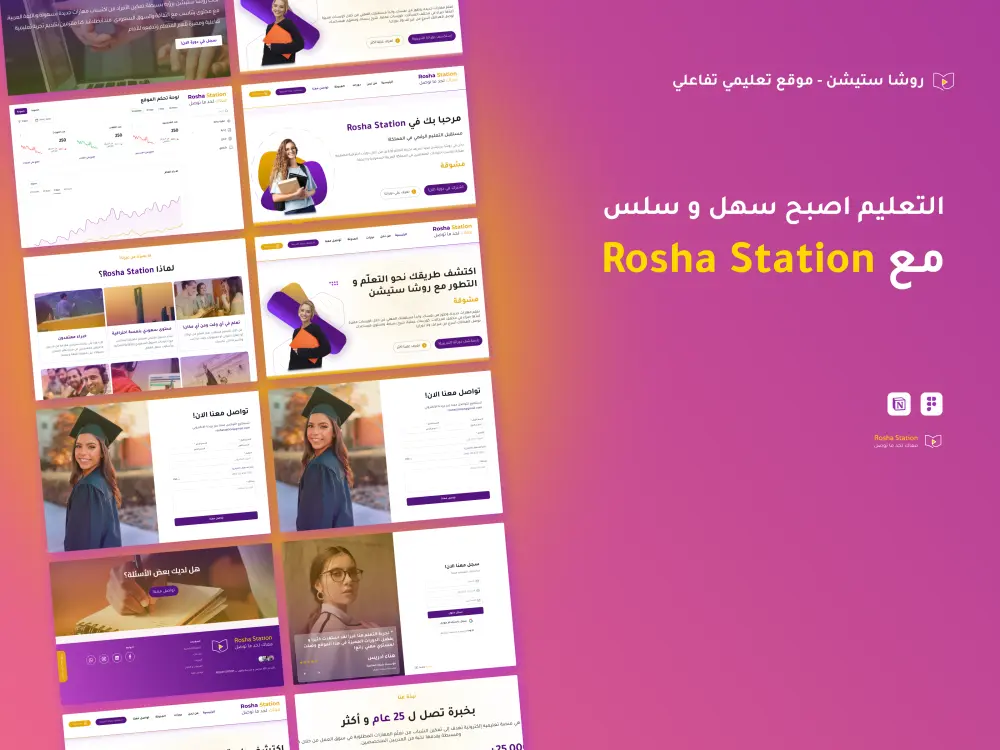 موقع احترافي كامل على Framer : تصميم، تطوير، وإطلاق سريع (دون سطر واحد من البرمجة)