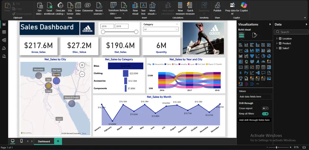 خدمة تحليل وتنظيم البيانات باستخدام Excel وPower BI و Python