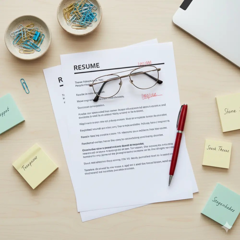 كتابة وتحسين ومراجعة سيرة ذاتية مميزة تجذب الانتباه