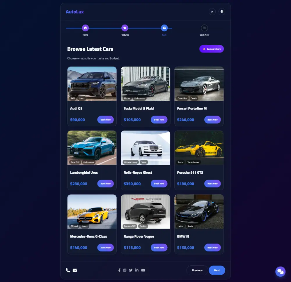 تصميم وبرمجة موقع هبوط Landing Page احترافي باستخدام ASP.N