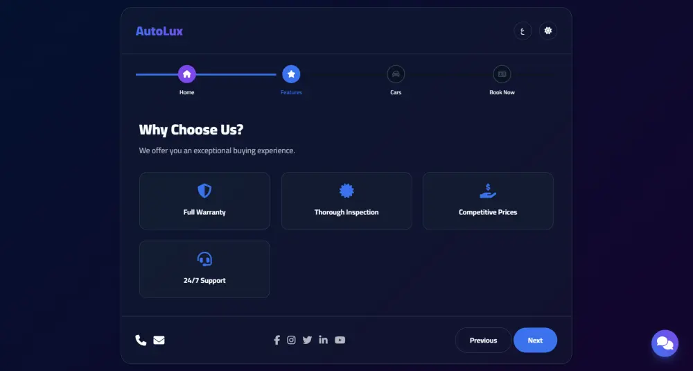 تصميم وبرمجة موقع هبوط Landing Page احترافي باستخدام ASP.N