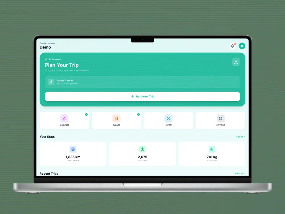 تطوير تطبيق ويب كامل (Full‑Stack) بتقنية حديثة – مخصص لك