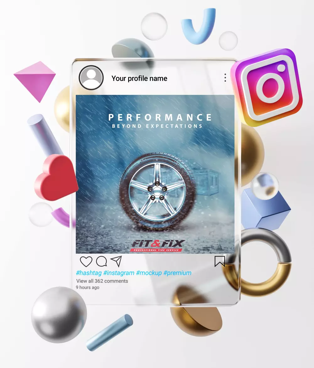 تصميم 3 تصاميم سوشيال ميديا