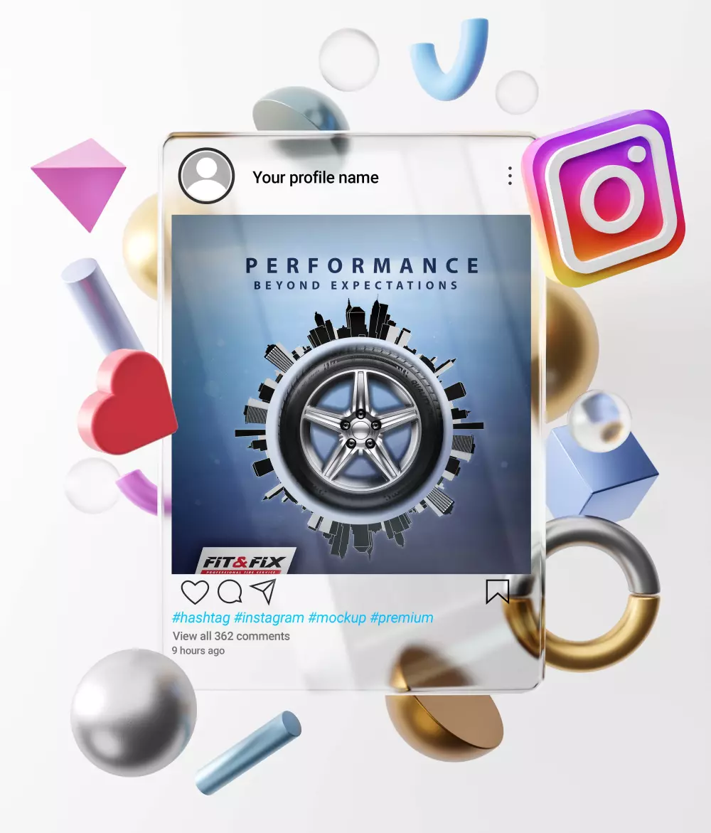 تصميم 3 تصاميم سوشيال ميديا