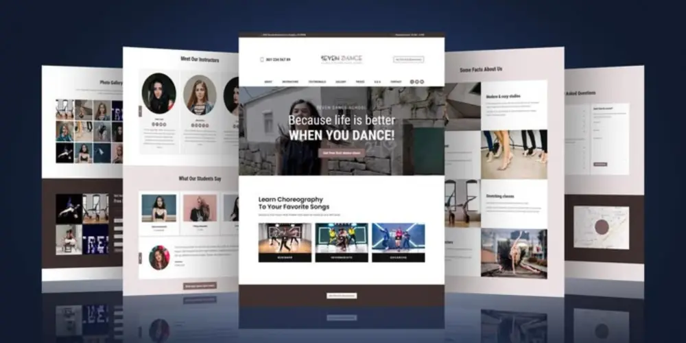 تنفيذ صفحة هبوط (Landing Page) بشكل بسيط وجذاب