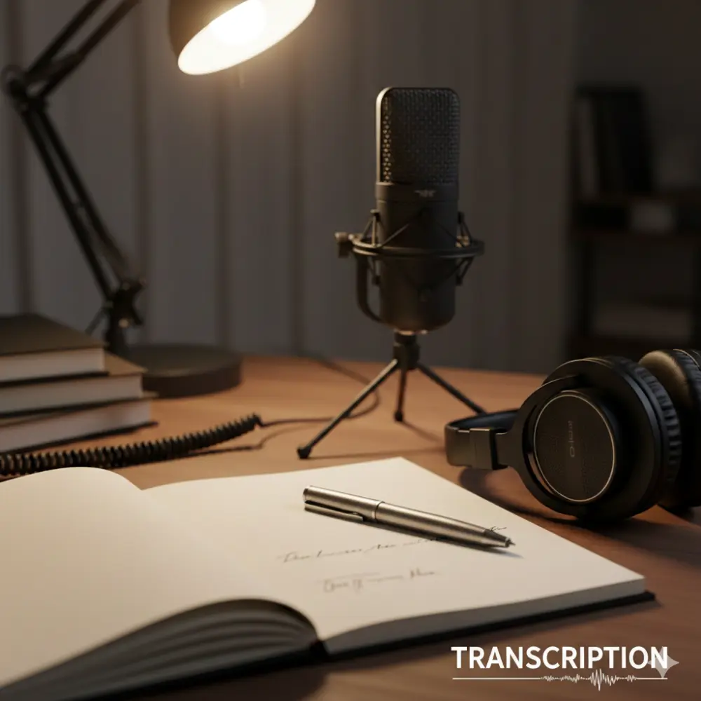 تفريغ صوتي دقيق وتحويله لنص مكتوب