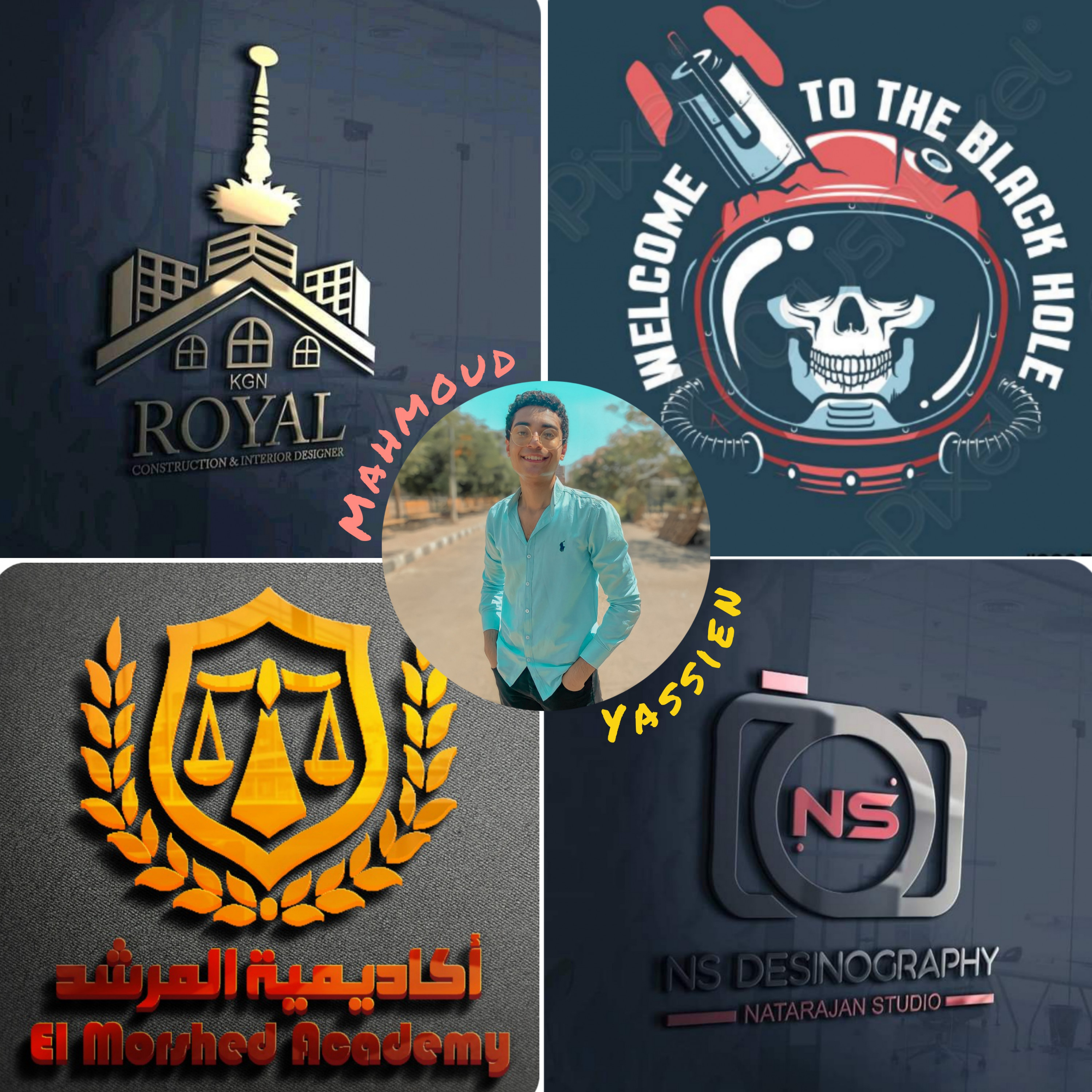 خبير تصميم جميع الشعارات (بأعلي جوده و اقل وقت)