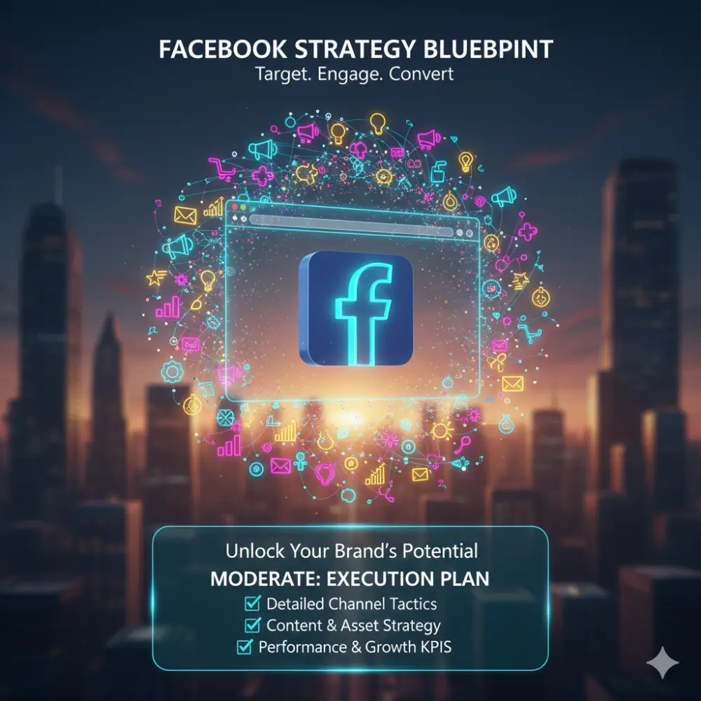 استراتيجية محتوى فيسبوك