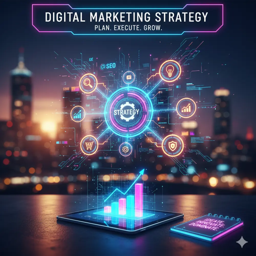 استراتيجية التسويق الرقمي الشاملة (Digital Marketing)