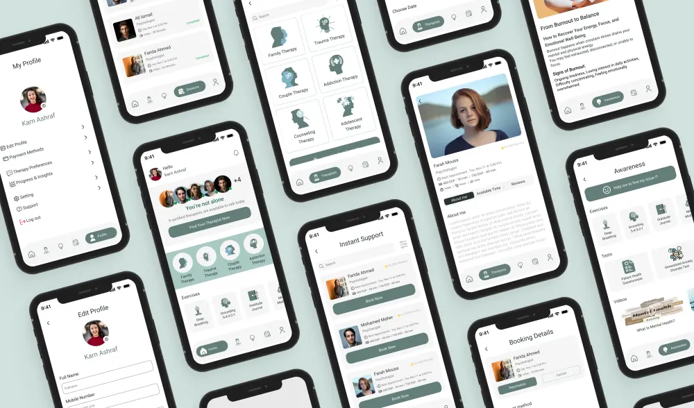 تصميم واجهات وتجربة المستخدم (UI/UX) لتطبيقات الموبايل