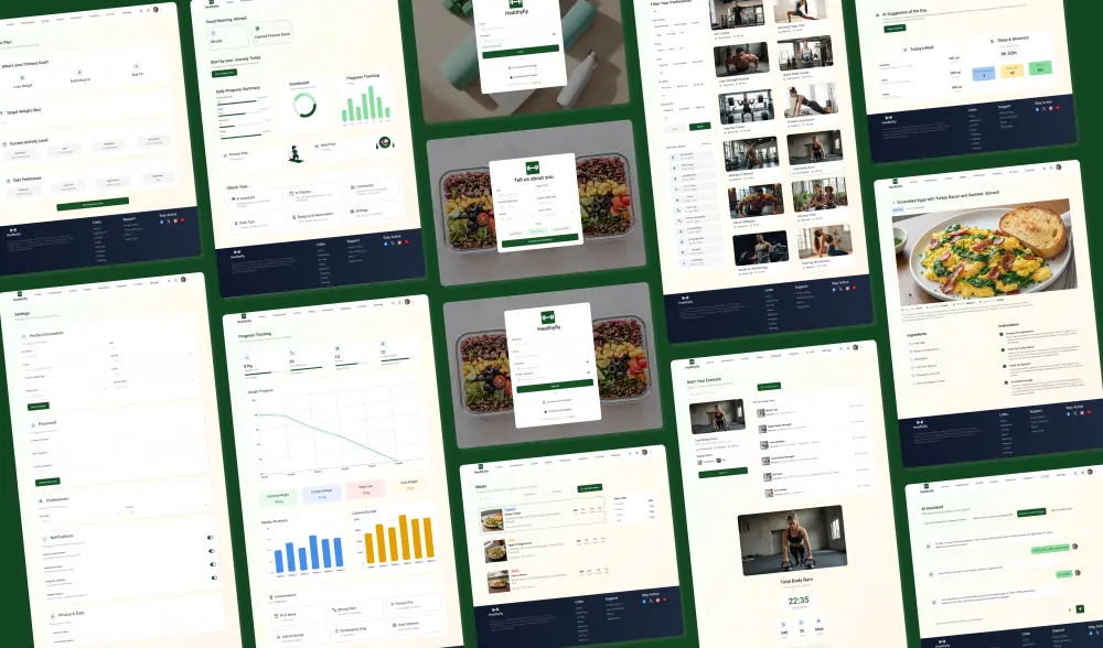 تصميم المواقع وصفحات الهبوط (Landing Pages)