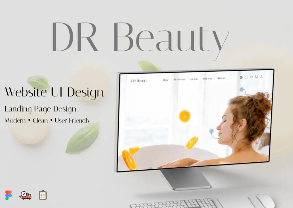 تصميم صفحة هبوط احترافية وجاهزة للتطوير مع تسليم ملف منظم