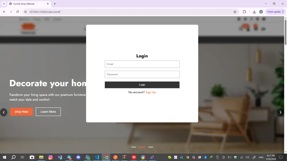 تصميم وتطوير واجهات Frontend لمواقع الويب بشكل احترافي